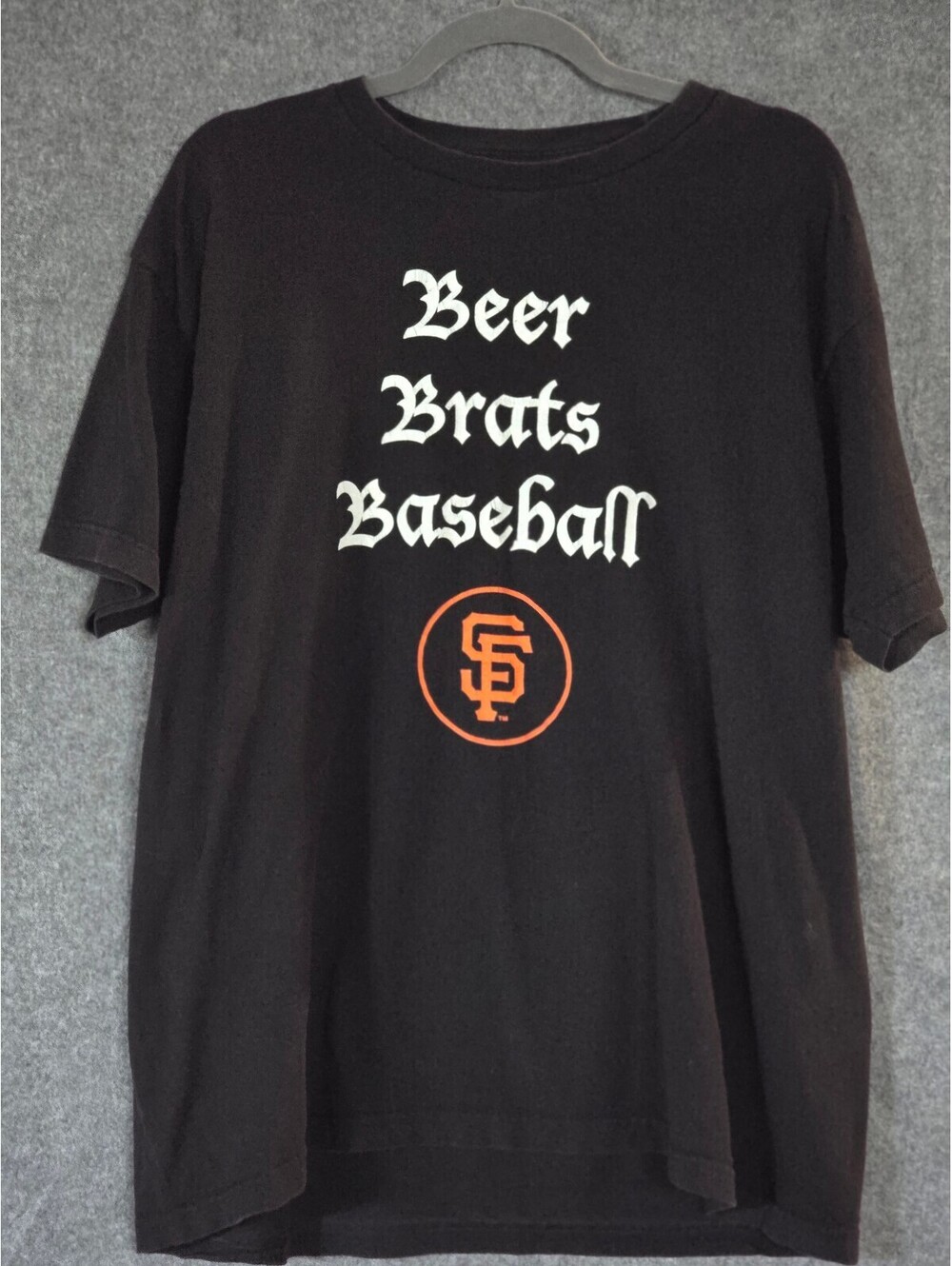 San Francisco Giants Octoberfest T-Shirt. XL Black